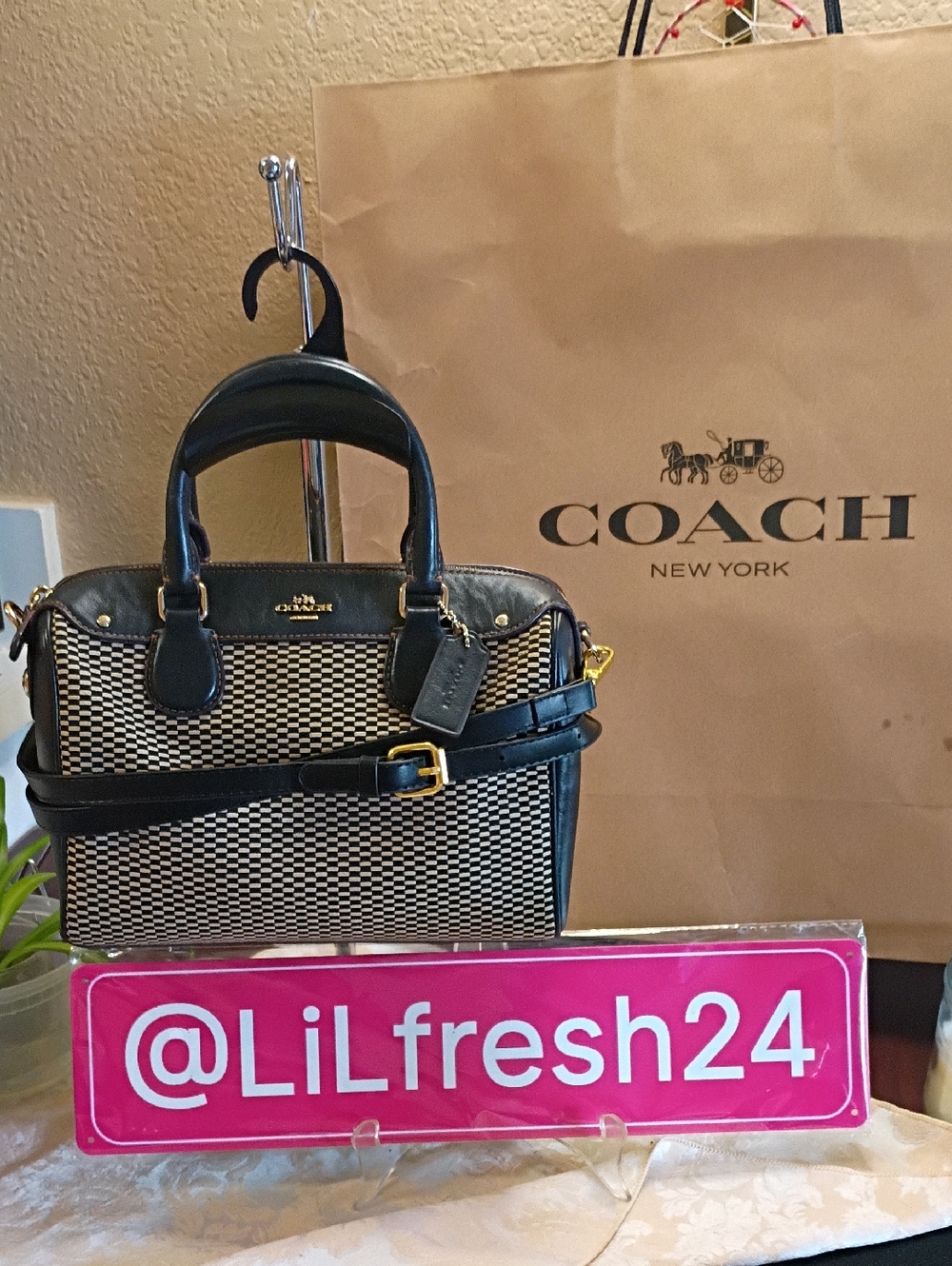 Coach Mini Bennett Satchel